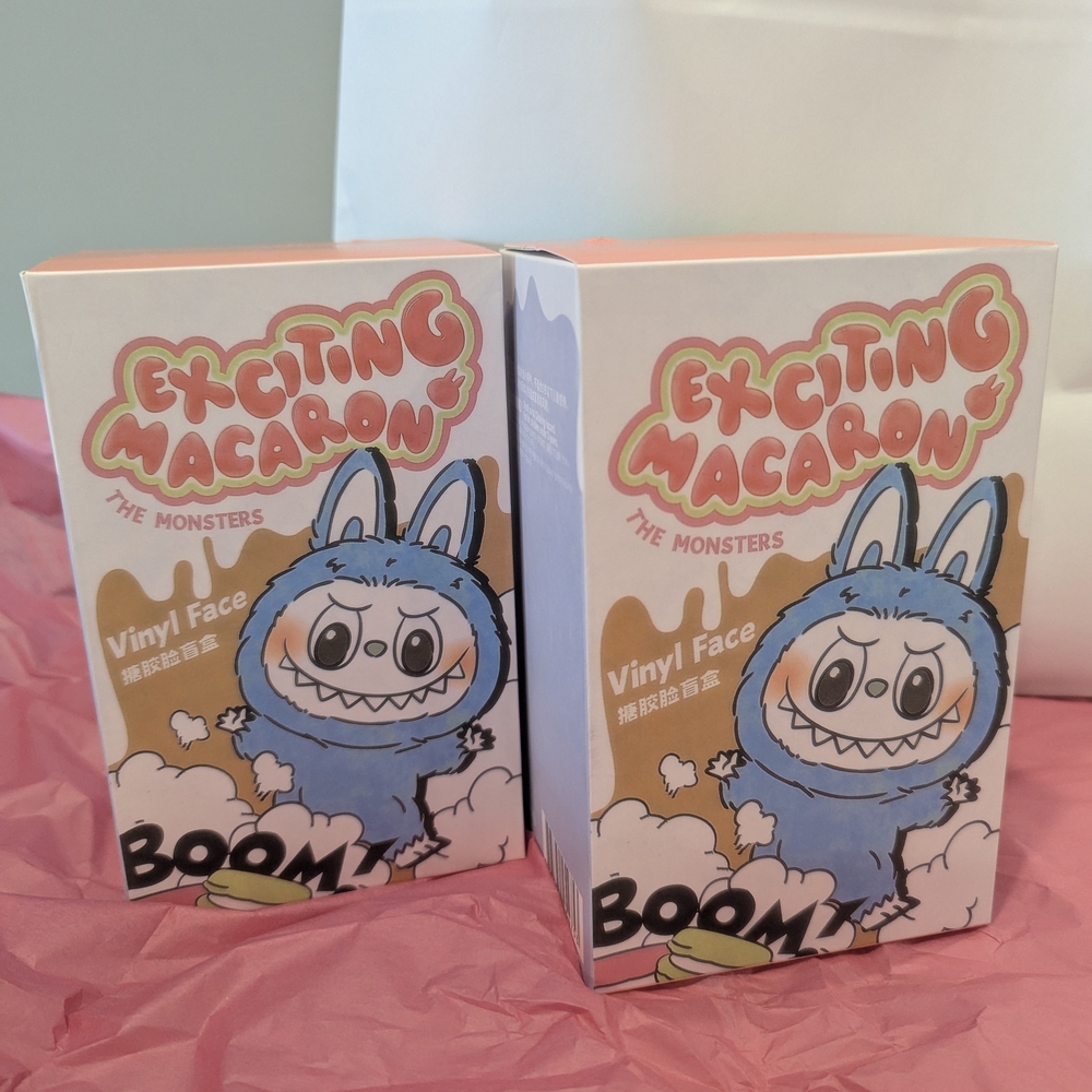 Exciting Macaron Vinyl Face Set